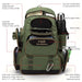 Lightweight Tactical Tackle Backpack For Fishing