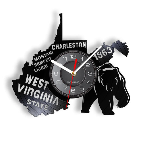 West Virginia State Seal Wall Clock