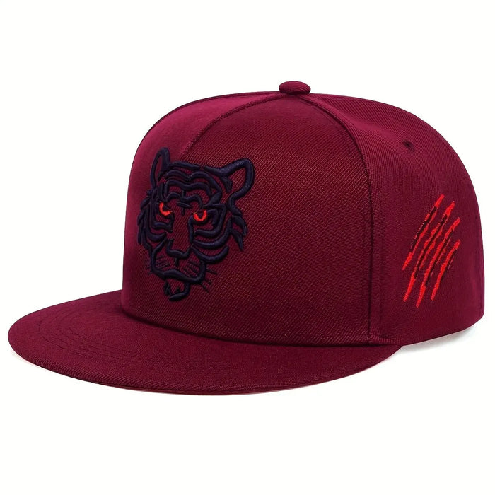 Adjustable Tiger Embroidered Baseball Cap / Hat