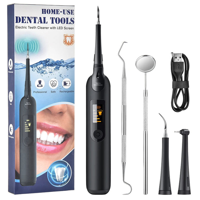 Electric Teeth Whitening Kit With Dental Scaler And Mouth