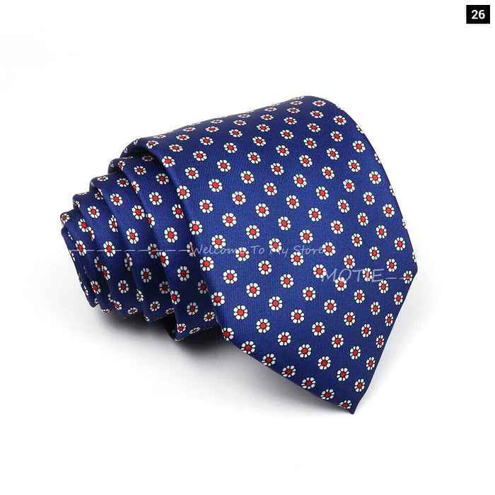 Blue Paisley Necktie For Weddings And Daily Wear