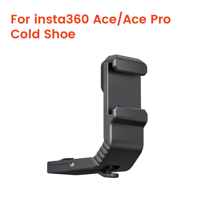 For Insta360 Ace Pro & Ace Quick Reader Cold Shoe Mount Gps Preview Remote Charge Hub Mic Audio Adapter