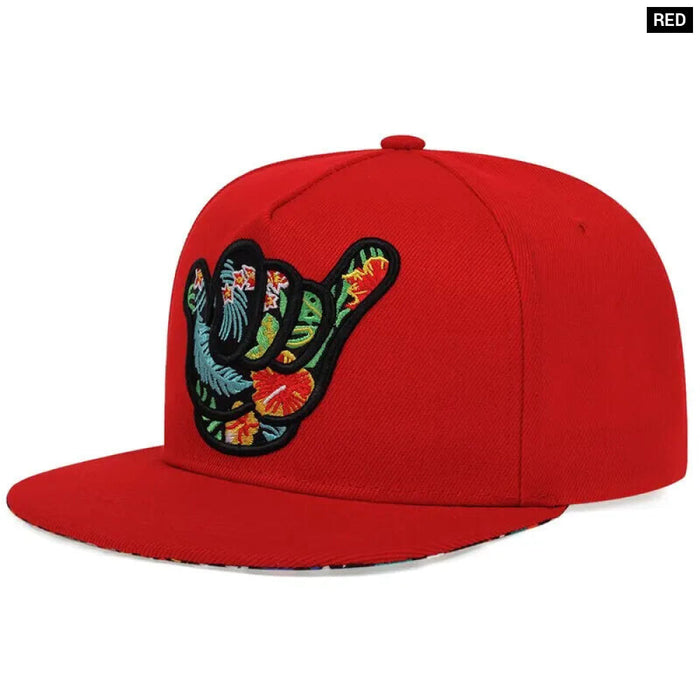 Adjustable Colourful Embroidered Baseball Cap / Hat