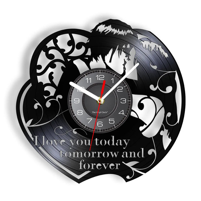 Forever Love Wall Clock