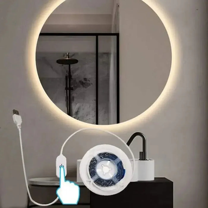 Usb Led Strip Light 5V 30Leds M 2835 Dimmable For Tv Backlight Room Kitchen 1M 3M 5M Flexible Decorative Lighting