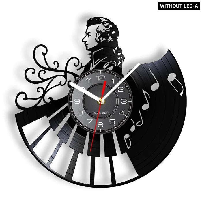 Mozart Vinyl Record Wall Clock