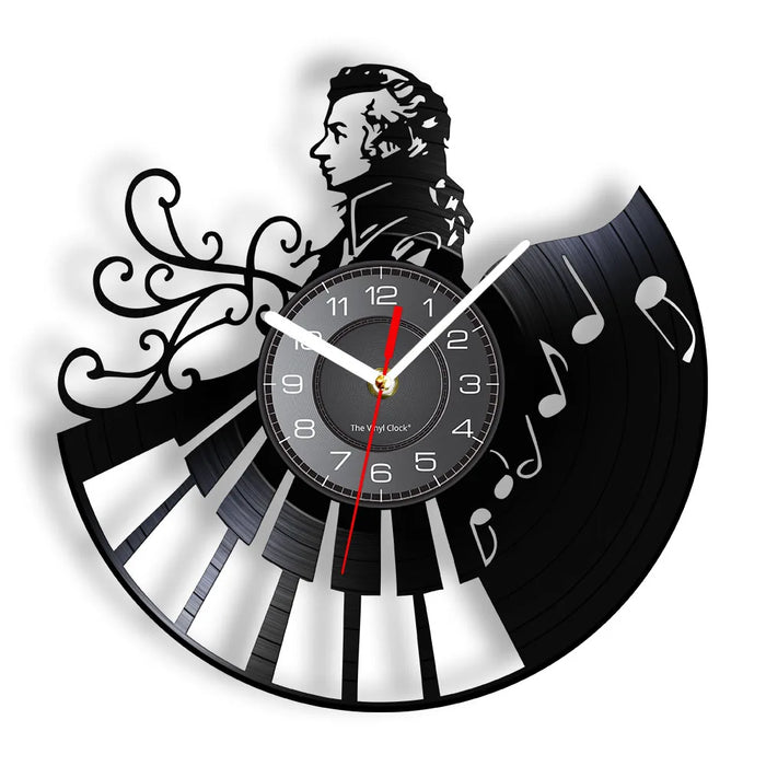 Mozart Vinyl Record Wall Clock