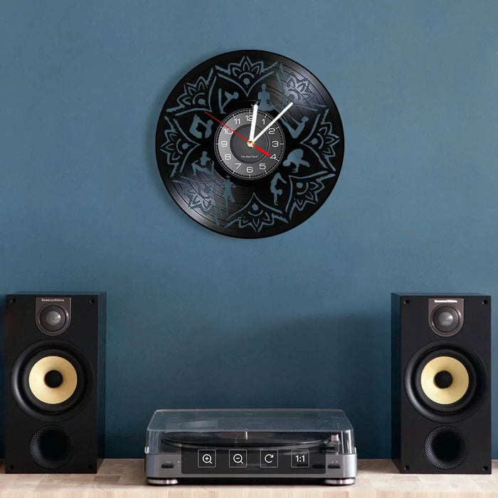 Lotus Wall Art Zen Clock For Meditation And Relaxation