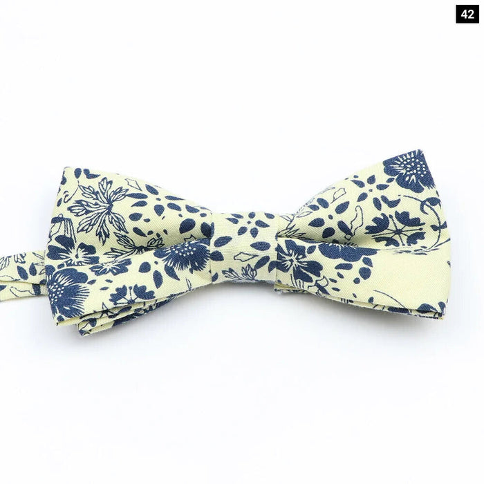 Colourful Floral Bow Ties Fashionable And Fun For Kids