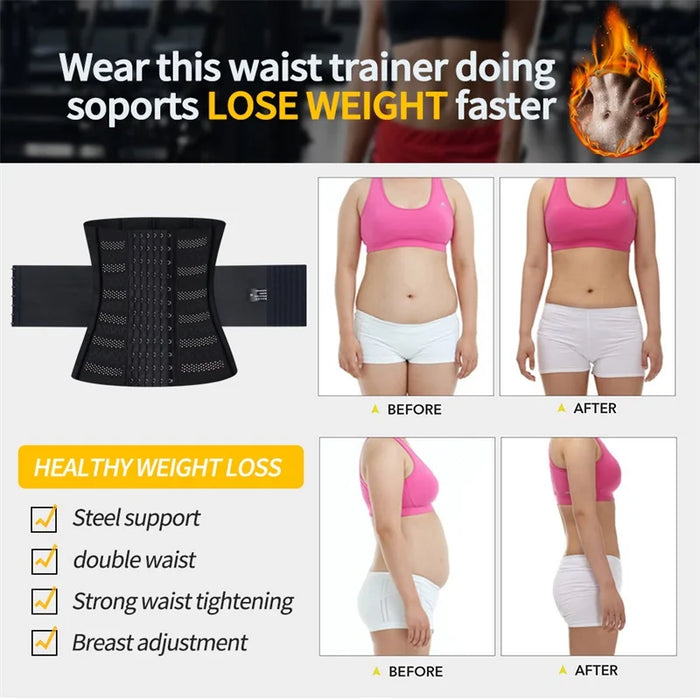 3 Piece Waist Trainer Corset For Women