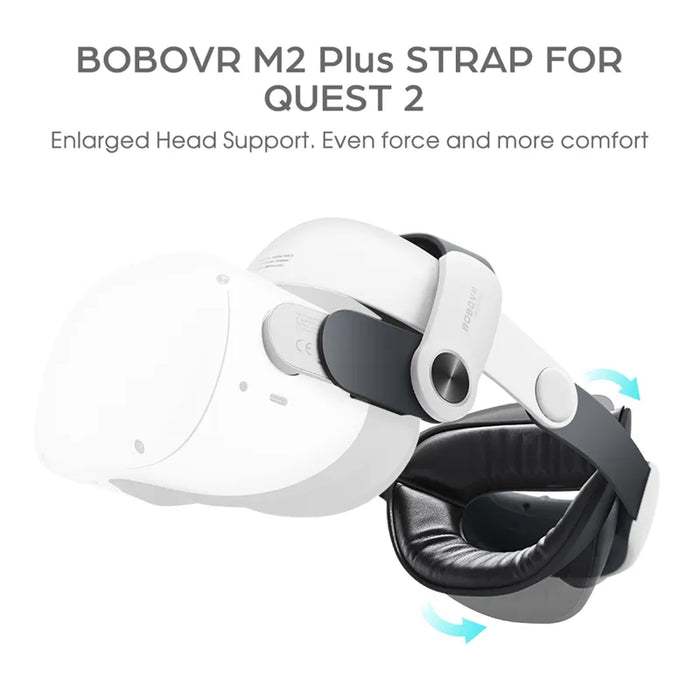 M2 Plus Head Strap For Meta Quest2