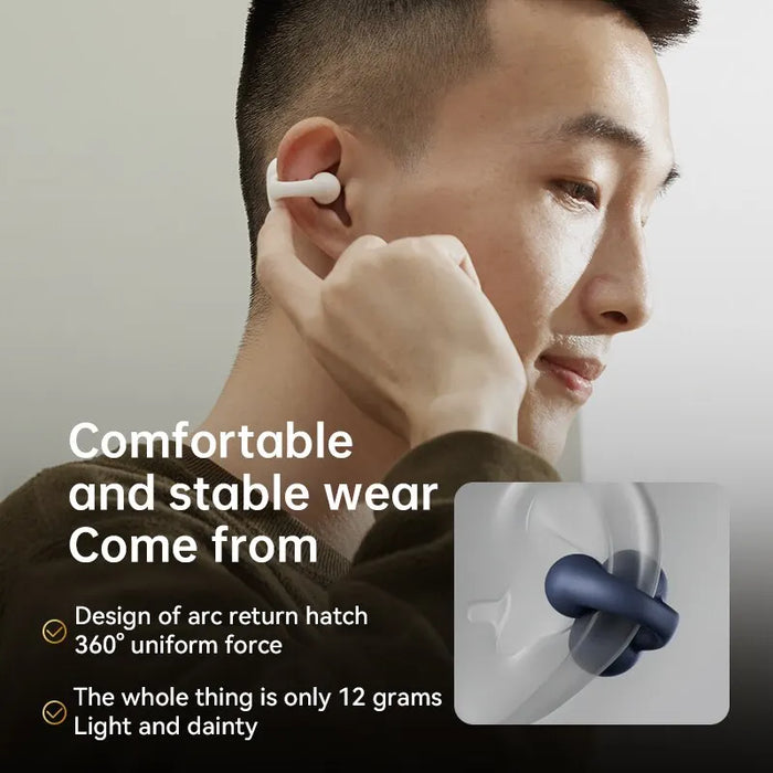 Waterproof Tws Earbuds With Open Ear Design