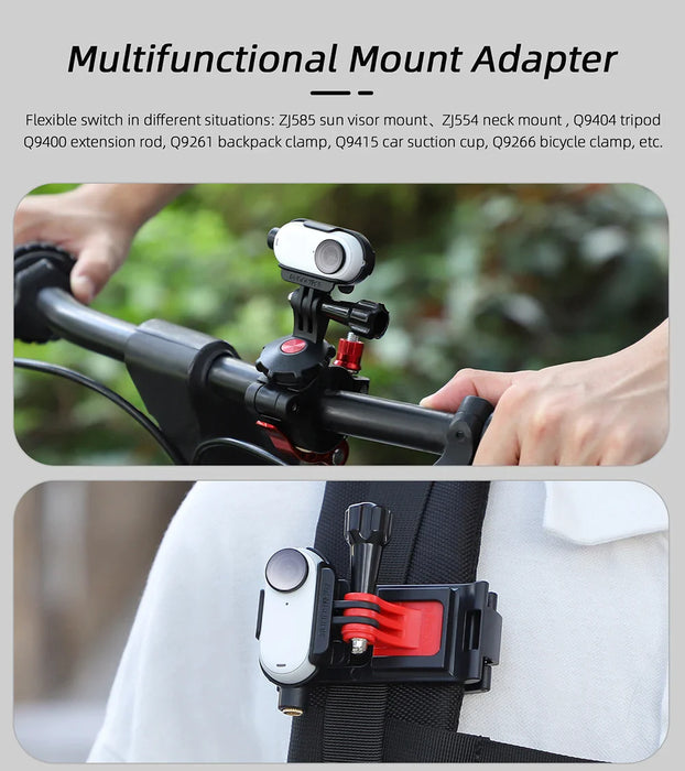 For Go 3 Multifunctional Mount Quick Release Action Adapter Expansion Bracket