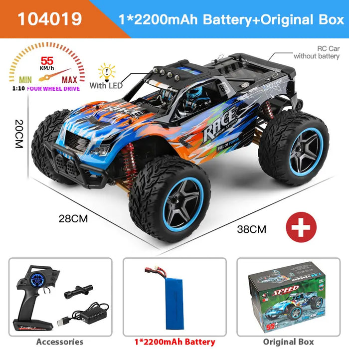 1/10 4x4 Rc Car 4wd 55km/h Off Road Drift Pro Alloy Vs Wpl C24 Toys