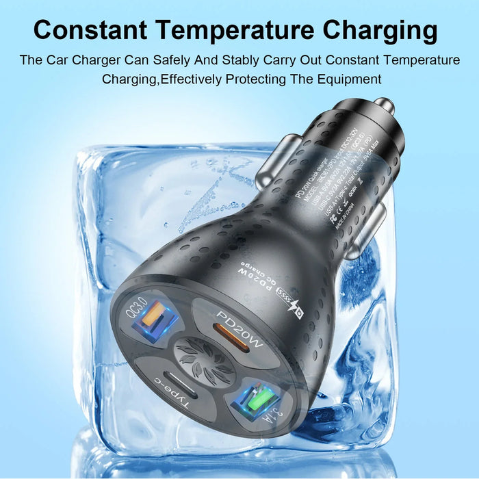 20W Usb C Car Charger For Fast Charging