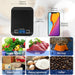 10kg Multifunction Stainless Steel Digital Kitchen Scale