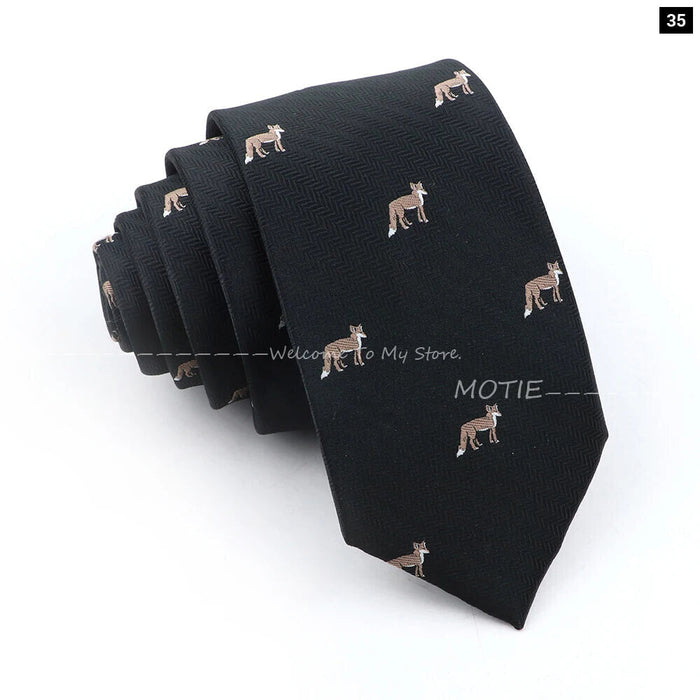 Blue Whale Pattern Tie For Weddings And Daily Wear