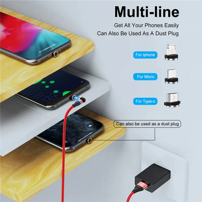 Fast Charging Magnetic Usb Cable