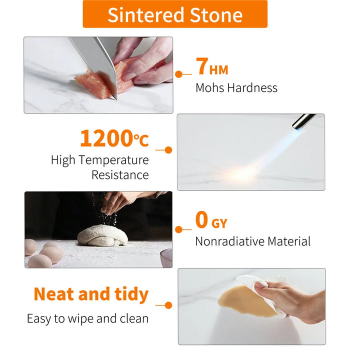 Marble Gold Nesting End Tables Set Of 2