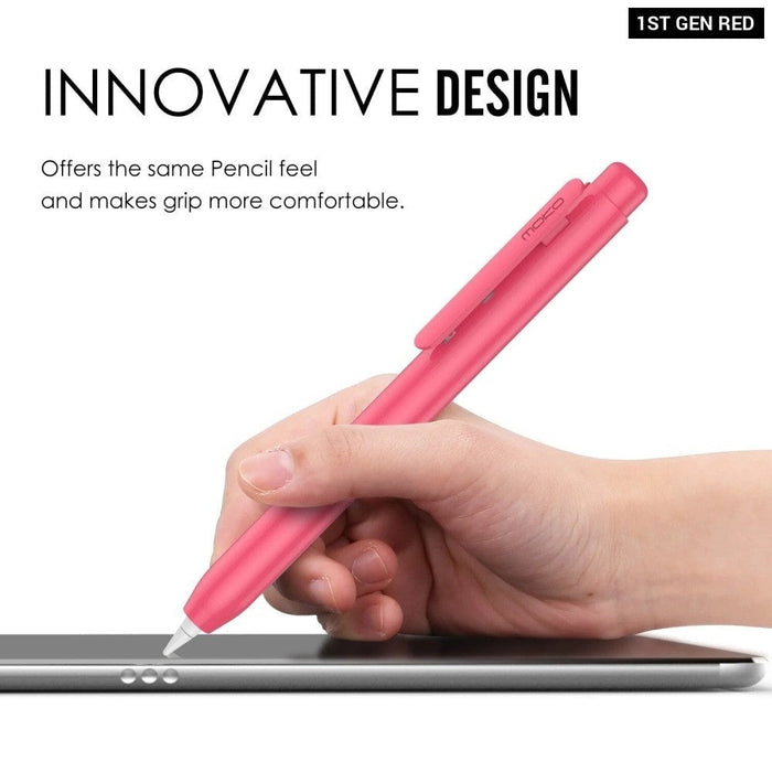 Retractable Tip Cap Protective Pencil Sleeve Cover with Sturdy Clip for Pencil 1st Gen