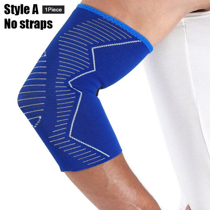 1 Piece Sports Elbow Compression Sleeve for Men Women Workouts Weightlifting