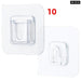 Double-sided Strong Transparent Adhesive Wall Hooks