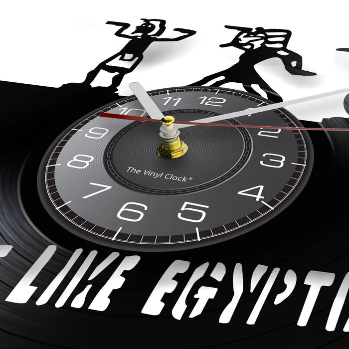 Egyptian Dance Vinyl Record Wall Clock