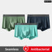 Pack Of 3 Soft Breathable Mens Boxers With Cotton Crotch