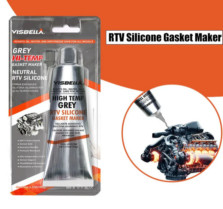 High Temp Rtv Silicone Gasket Maker Gray