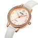 Women’s Pu Band Leather Analog Alloy Small Display Quartz