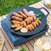 Korean Non Stick Grill Pan For Outdoor Bbq