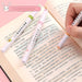 Kawaii Flower Highlighter Pens 6 Pieces Set For Writing