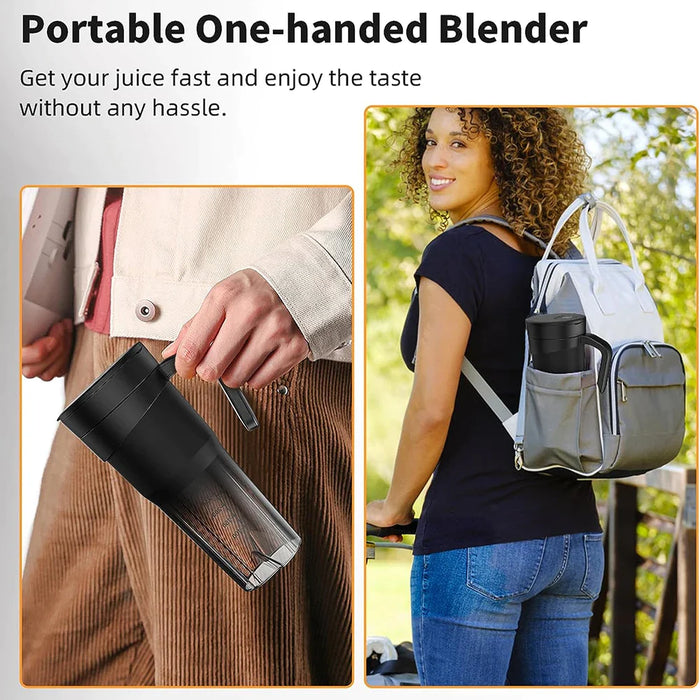 6 Blade Rechargeable Portable Juicer For Shakes And Smoothies