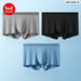 3 Piece Antibacterial Silk Mens Boxers