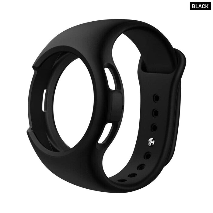 Silicone Band For Samsung Galaxy Watch 4 Classic 46Mm Protective Case Strap Combo