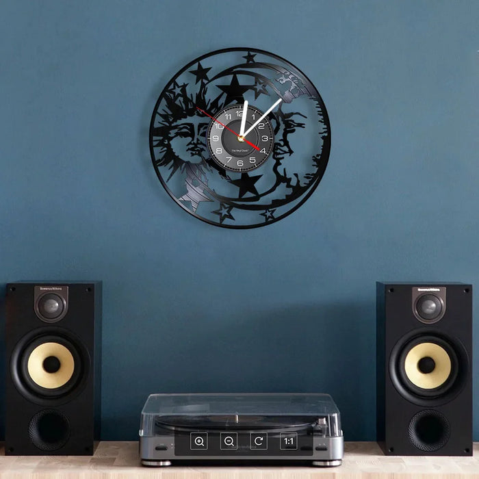 Bohemian Eclipse Wall Clock