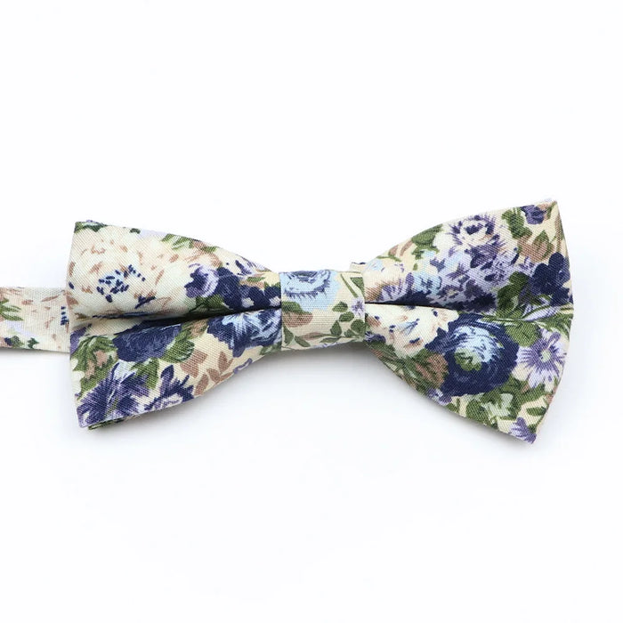 Colourful Floral Bow Ties Fashionable And Fun For Kids