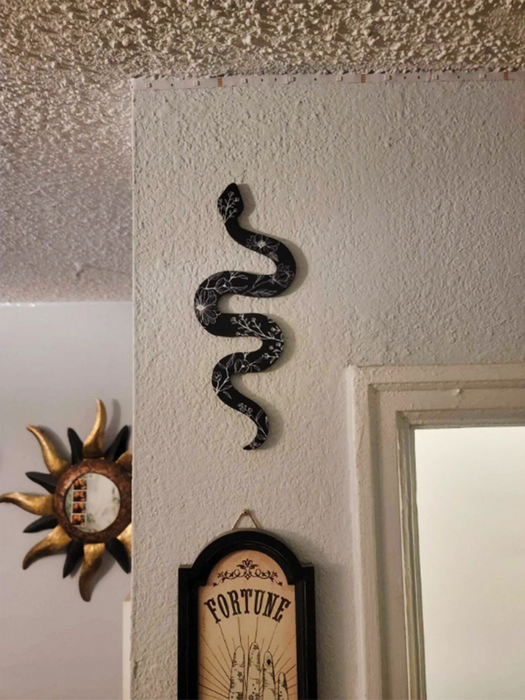 Boho Snake Wall Decor For Bedroom Or Living Room