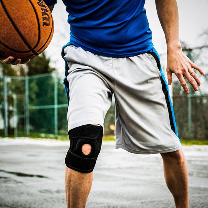 1Pc Open Patella Knee Brace Sleeves for Running Basketball Relieves Pain