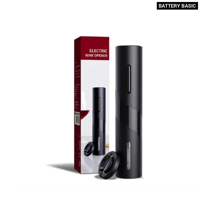 Black Electric Wine Opener