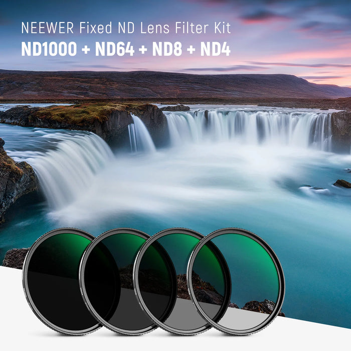 30 Layer Nano Coated Nd Filter Kit Nd1000 Nd64 Nd8 Nd4 Double Sided Neutral Density Set