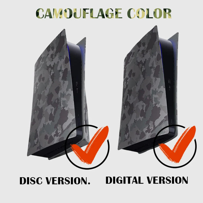 Ps5 Disc Edition Camo Console Face Plates