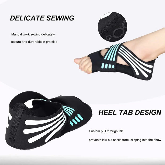 1 Pair Non Slip Pilates Yoga Socks For Women Ballet Pilates Barre Dance