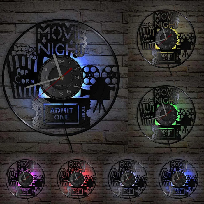 Vinyl Record Wall Clock