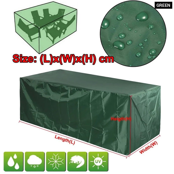 Waterproof Outdoor Patio Garden Furniture Covers 210D Rain Snow Chair covers Sofa Table Chair Dust Proof Cover