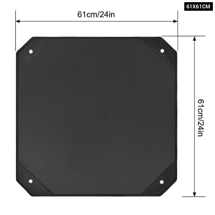 Air Conditioner Covers Universal for Outdoor Top Square Ac Covers Black Central Air Conditioner Cover