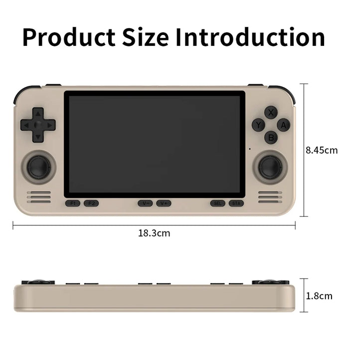 Rgb10 Max3 Pro Retro Handheld Game Console 5 Ips Screen Amlogic A311D Open Source