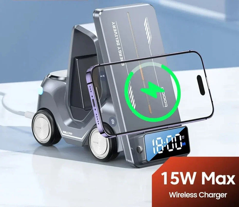 5 In 1 Wireless Charger Stand For Iphone And Apple Watch