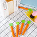 Carrot Shaped Food Sealing Clips