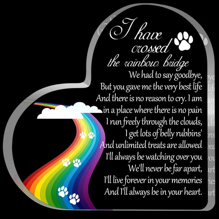 Rainbow Bridge Pet Memorial Gifts For Loss Of Dog Or Cat